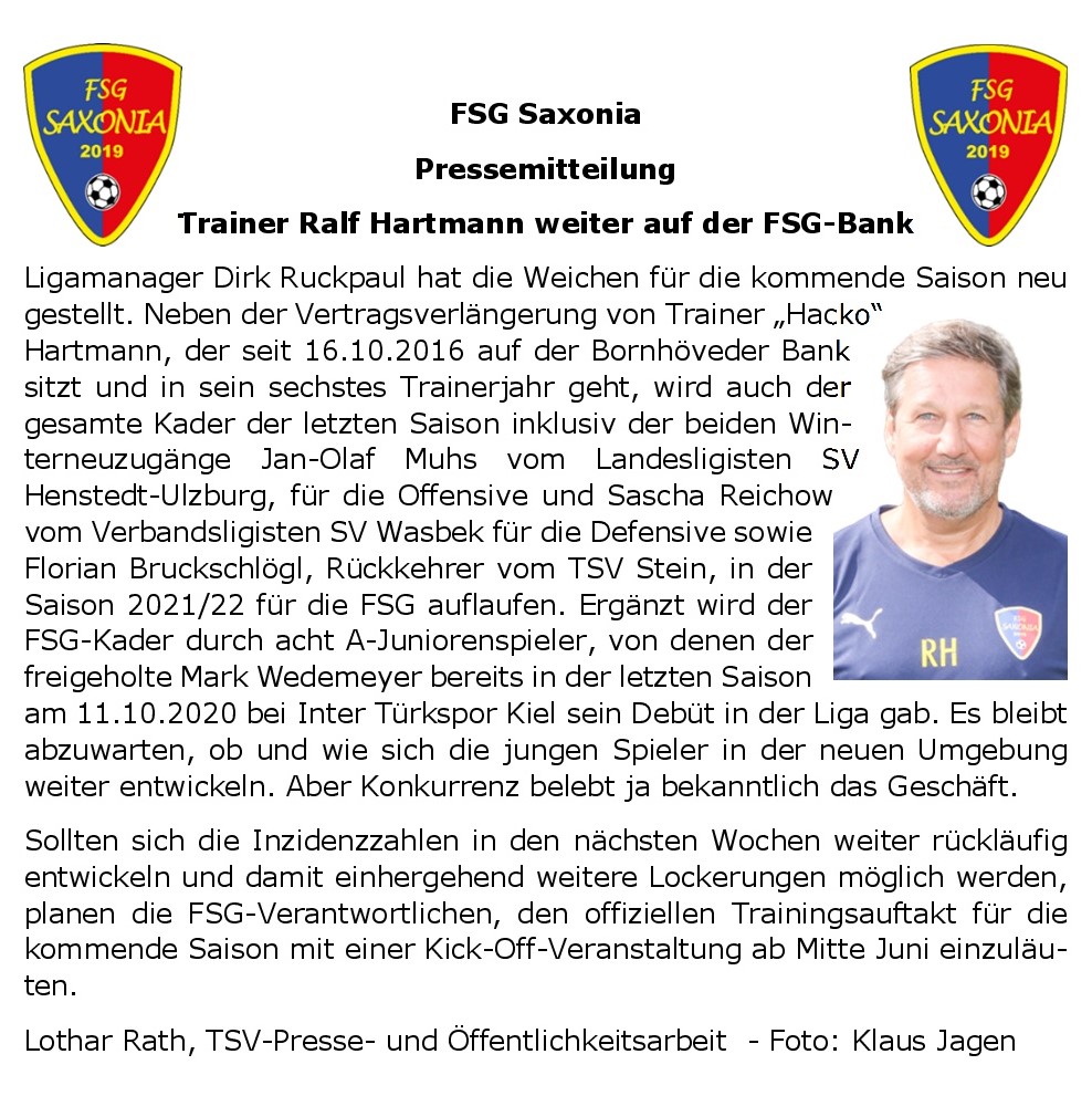 20210524 Pressemitteilung FSG Vertragsverlängerung Ralf Hartmann