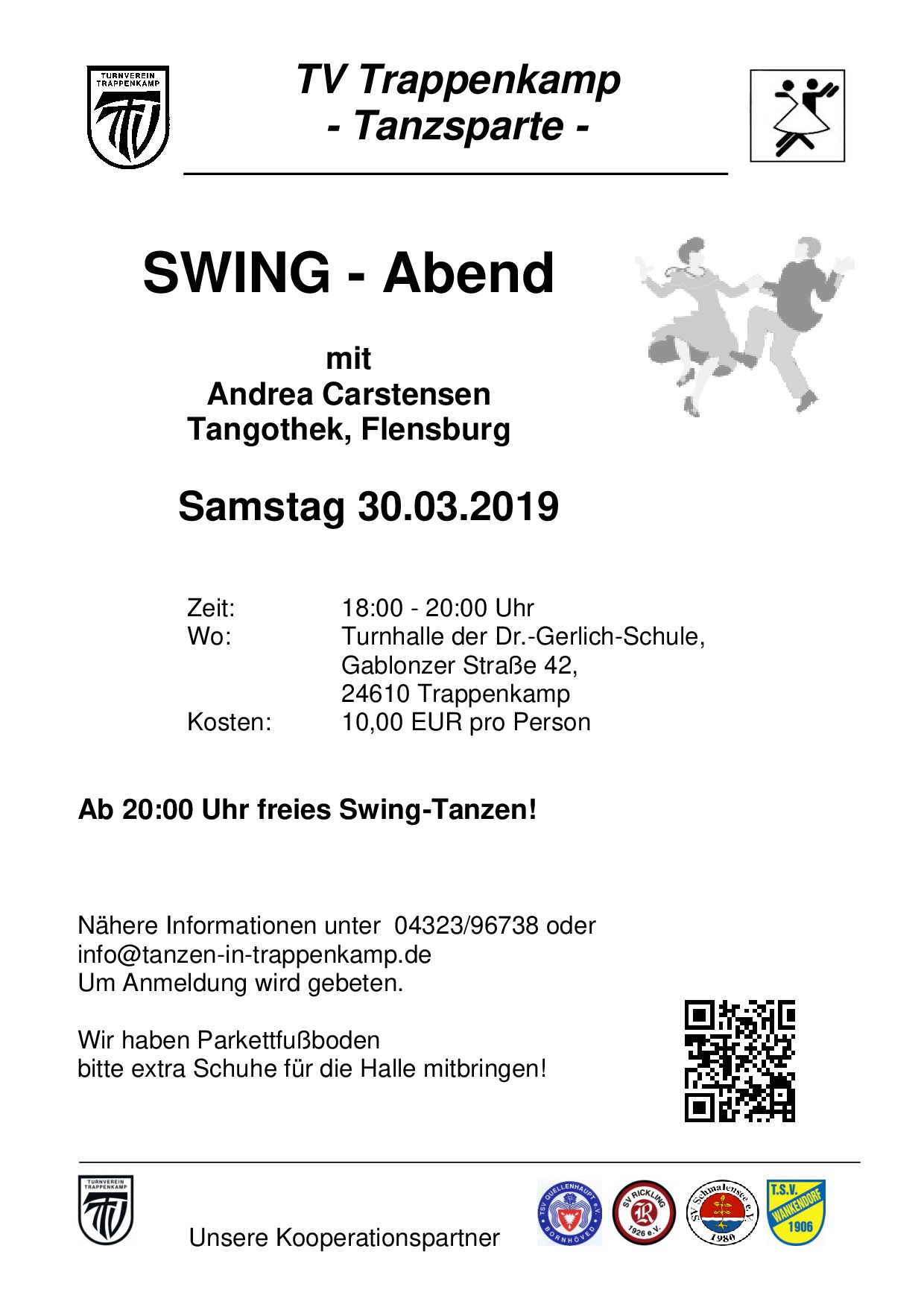 TVT Tanzen Swing Abend 30.03.2019