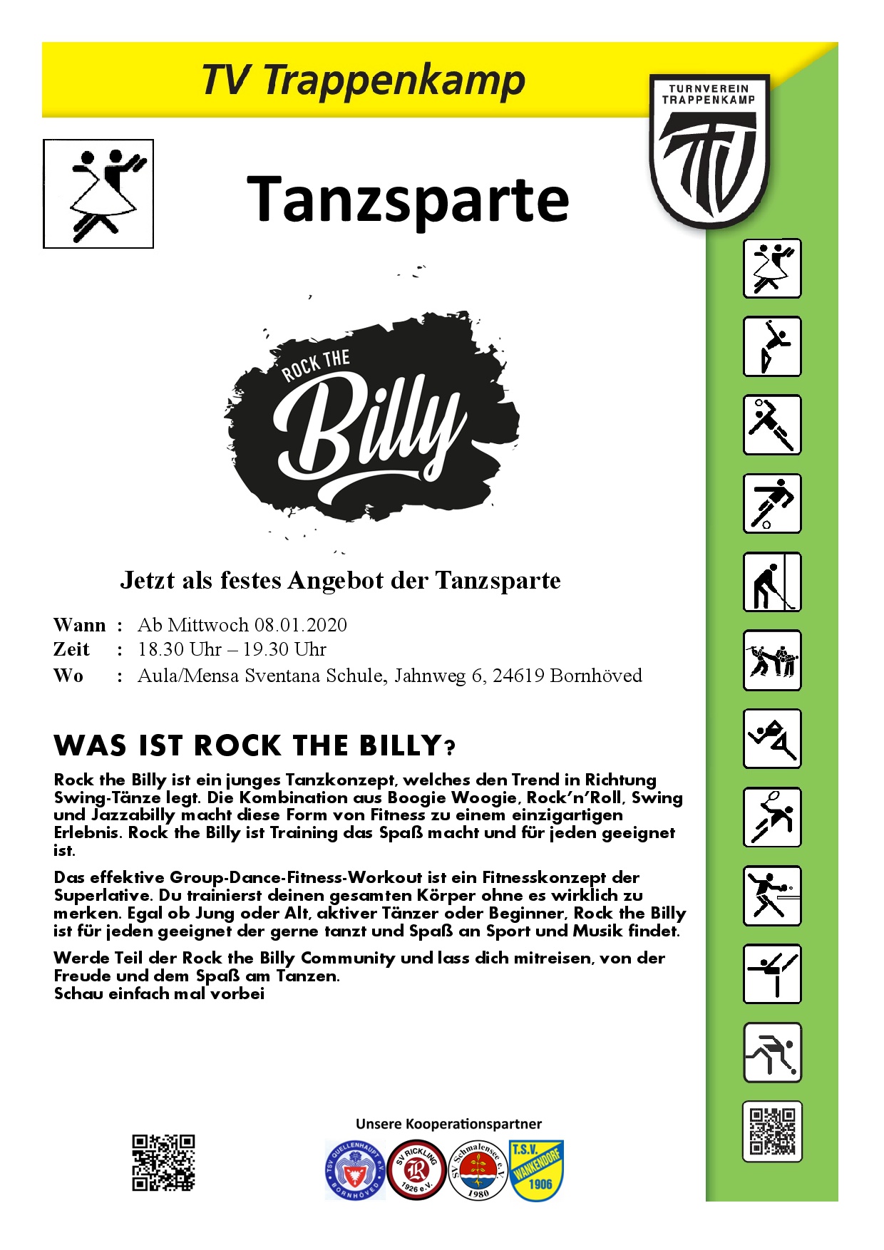 TVT Tanzangebot Rock The Billy